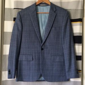 Indochino Sport Coat - Blue Plaid